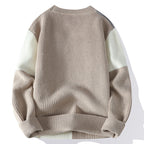 Alvano Chenille 블록 스웨터