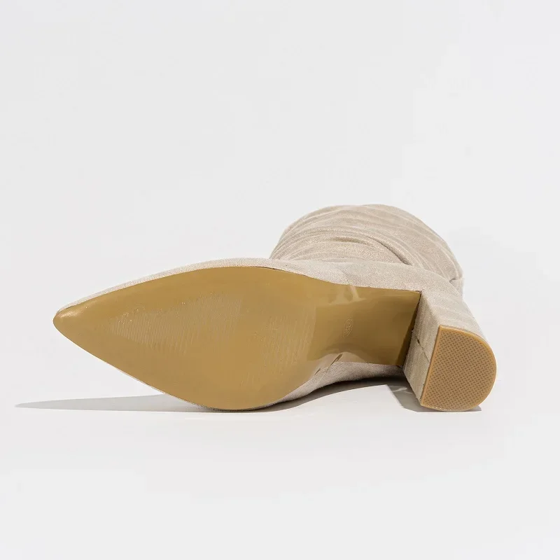 Serena Slouchy 스웨이드 부츠