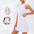 Aloura Athleisure 테니스 드레스