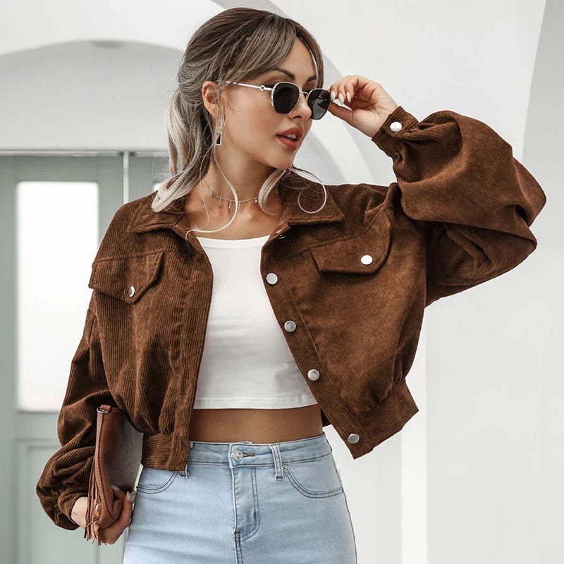 Ashbourne Crped Corduroy 재킷