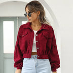 Ashbourne Crped Corduroy 재킷