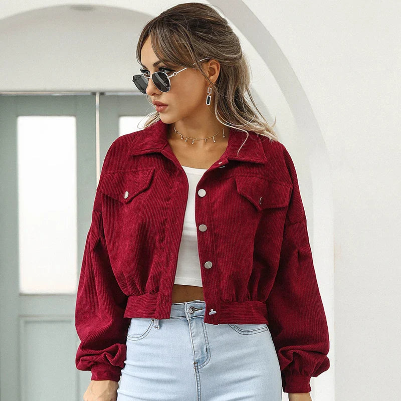 Ashbourne Crped Corduroy 재킷
