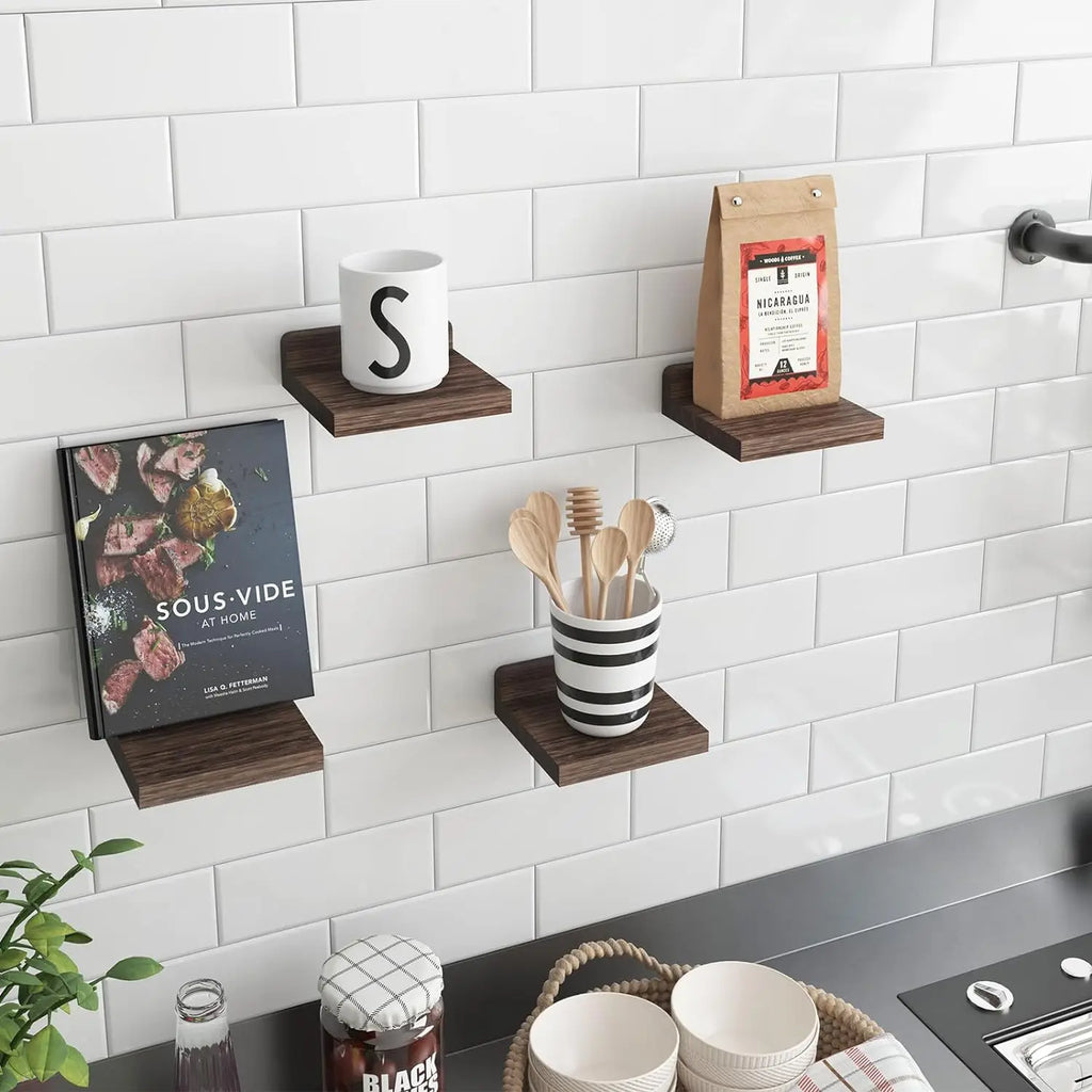 Haven Floating Shelves- 4 세트