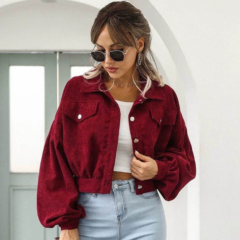 Ashbourne Crped Corduroy 재킷