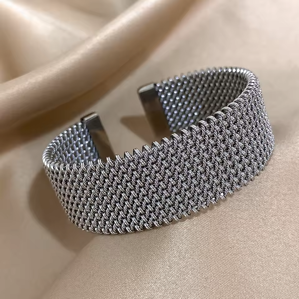 The Milano Stainless Steel Cuff