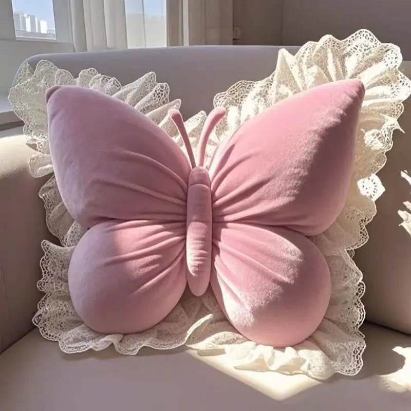 엘라 나비 베개