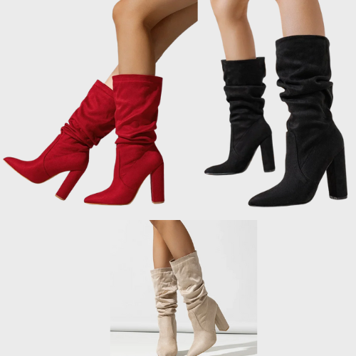 Serena Slouchy 스웨이드 부츠